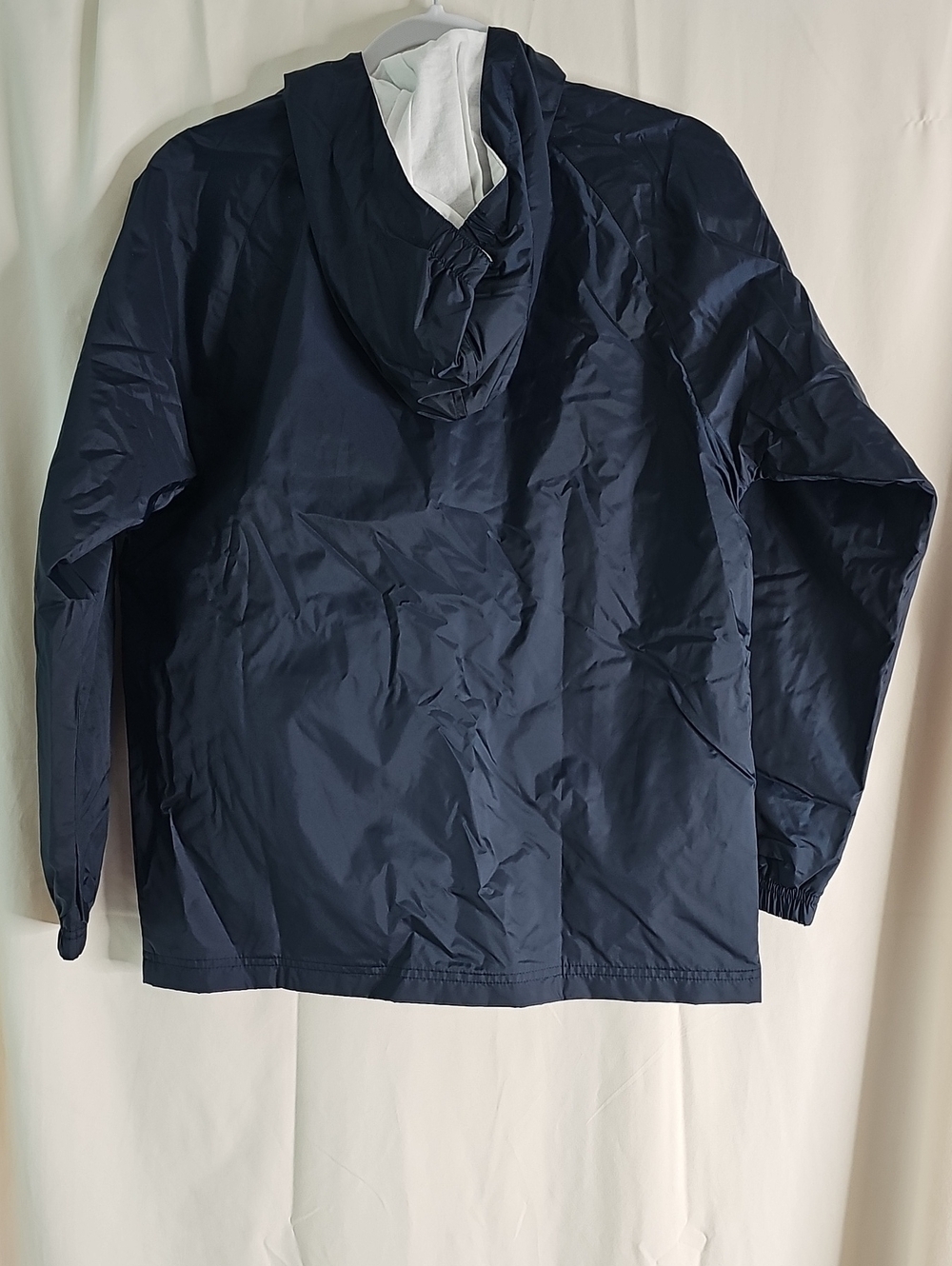 Charles River Apparel Navy Hooded Windbreaker Pullover - Picture 6 of 9